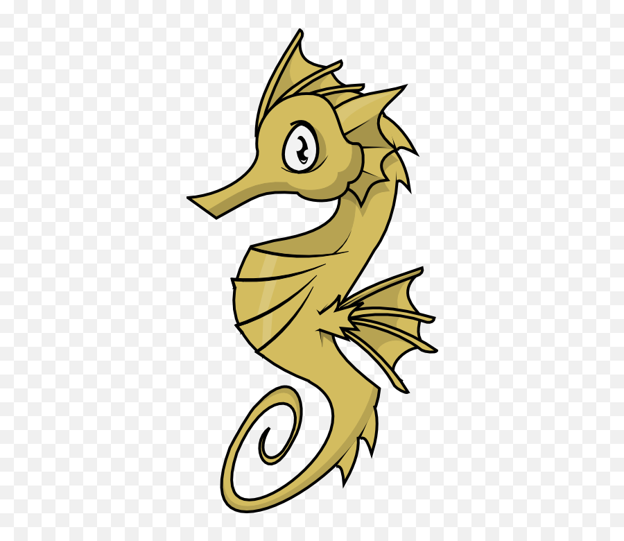 Seahorse Free To Use Clip Art 2 - Clip Art Emoji,Fish And Horse Emoji