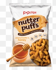 Nutter Puffs - Pop Chips Peanut Butter Emoji,Honey Bun Emoji