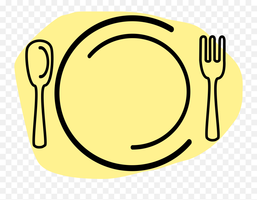 Dishes Clipart Dining Plate Dishes - Soul Food Clip Art Emoji,Dishes Emoji