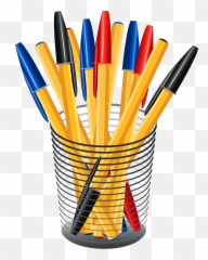 Pens Clipart - Pens Clipart Png Emoji,Pen Emoji