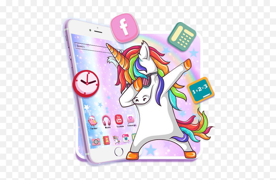Funny Unicorn Themes Hd Wallpapers 3d Icons - Unicorn Cute Baby Cute Unicorn Coloring Pages Emoji,Dx Emoji