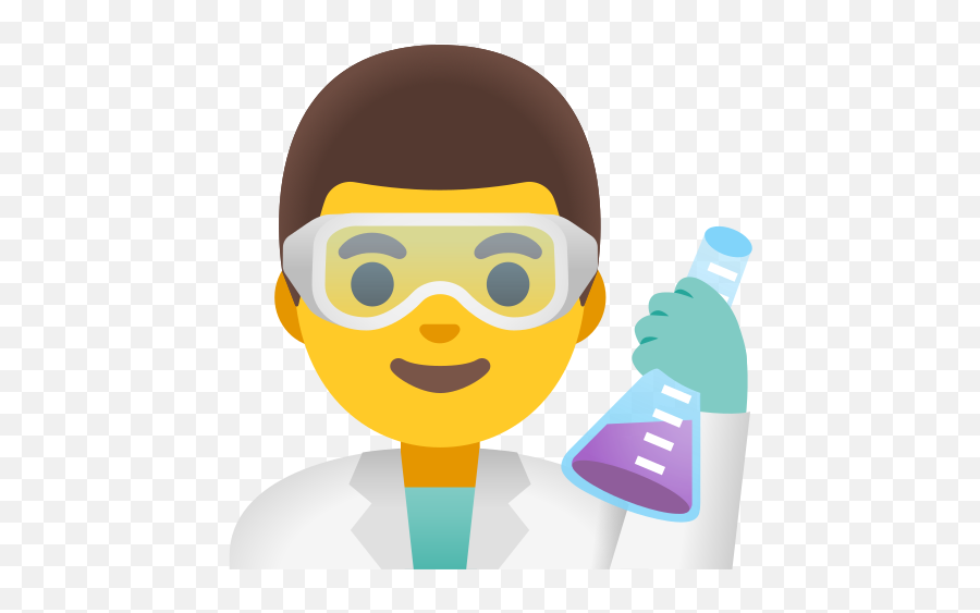 Man Scientist Emoji - Android,Christian Emoji