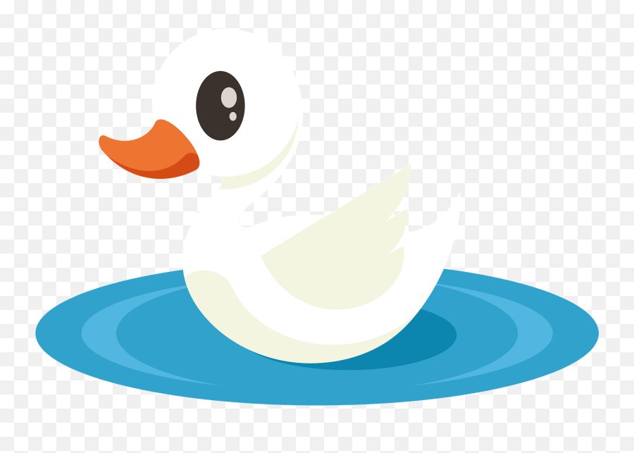 Little Swan Clipart - Soft Emoji,Swan Emoji