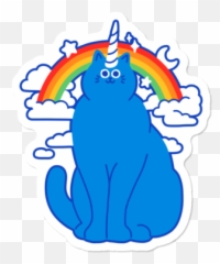New Unicorn Stickers Design By Humans - Drawing Emoji