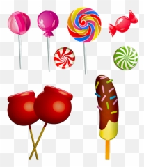 Candy Halloween Christmas Lolly Pop - Pirulito Pop Emoji,Jelly Bean Emoji