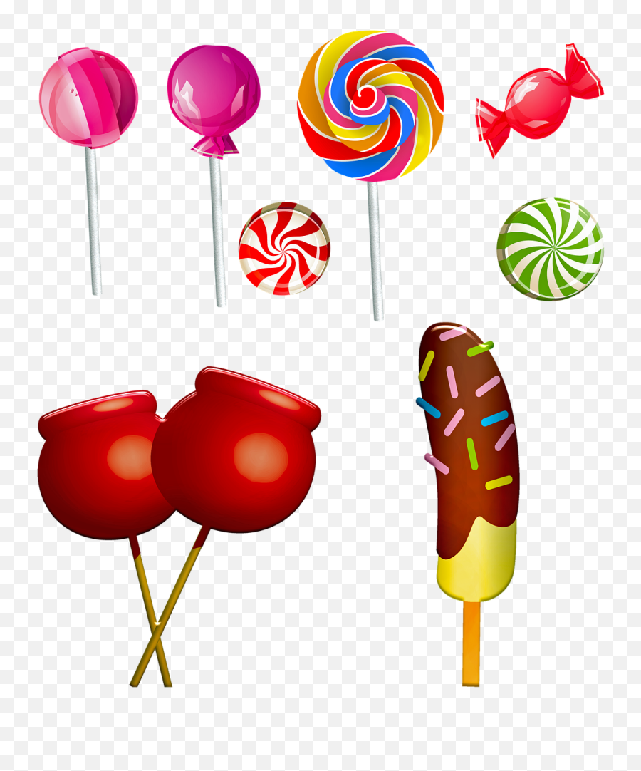 Candy Halloween Christmas Lolly Pop - Pirulito Pop Emoji,Jelly Bean Emoji