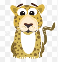 Transparent Png Svg Vector File - Cartoon Leopard Transparent Emoji,Leopard Emoji