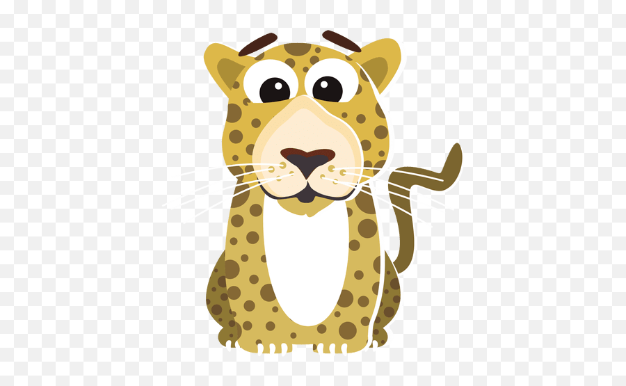 Transparent Png Svg Vector File - Cartoon Leopard Transparent Emoji,Leopard Emoji