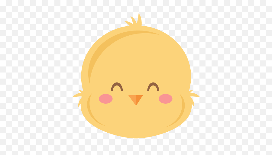 Library Of Baby Chick Face Clip Art Free Download Png Files - Chick Face Clipart Emoji,Chick Emoji