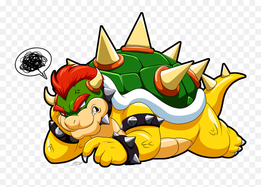 Bowser Angry Png - Super Mario Maker Bowser Emoji,Bowser Emoji