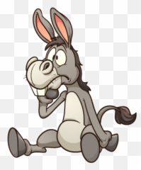 Mobymax - Cartoon Donkey Emoji