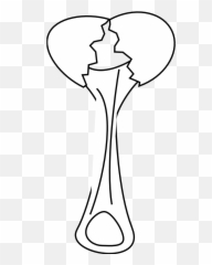 Cracked Egg Clipart Black And White - Clip Art Emoji,Cracked Egg Emoji