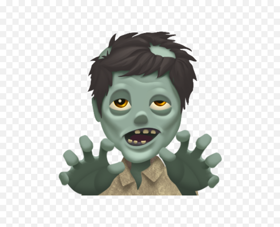 The New Emojis Coming To Your Iphone - Emoticon Zombie,Crazy Eyed Emoji