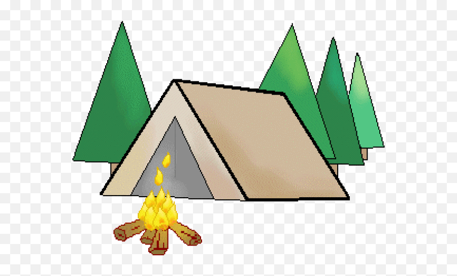 Clipart Tent Indoor Camping Clipart - Cute Camping Clip Art Emoji,Camping Emojis