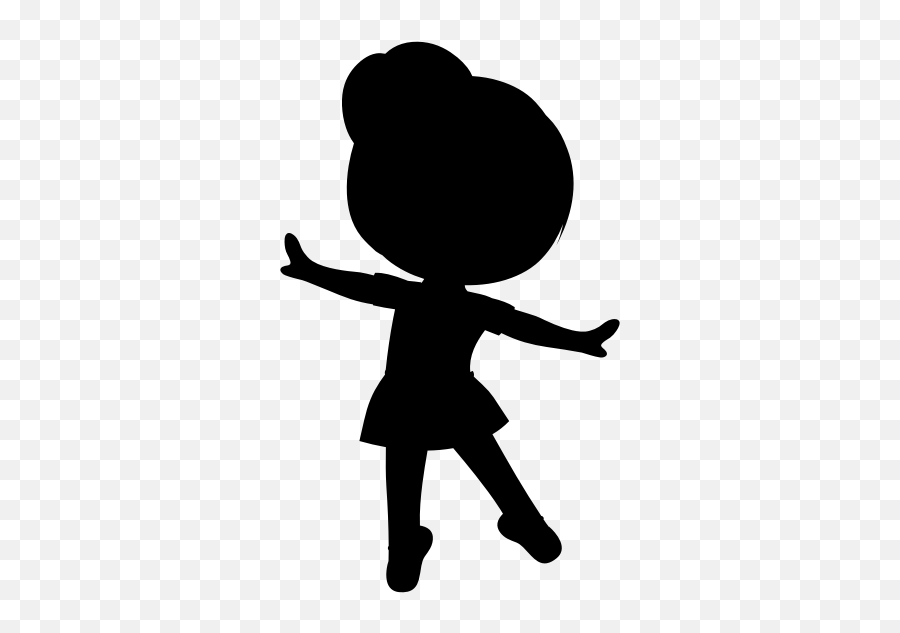 Girl Ballerina Image - Girl Clip Art Silhouette Emoji,Dancing Girls Emoji