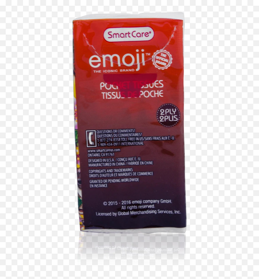 Smart Care Emoji Pocket Facial Tissues 6 Pack - Box,Us Emoji