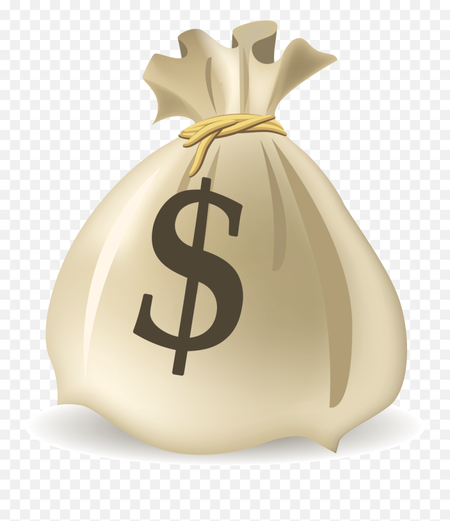 Money Bag Bank - Transparent Background Money Bag Clipart Emoji,Money Bag Emoji