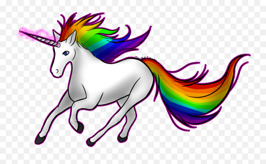 Rainbow Unicorn Png 4 Png Image - Transparent Background Unicorn Rainbow Clipart Png Emoji,Rainbow Unicorn Emoji