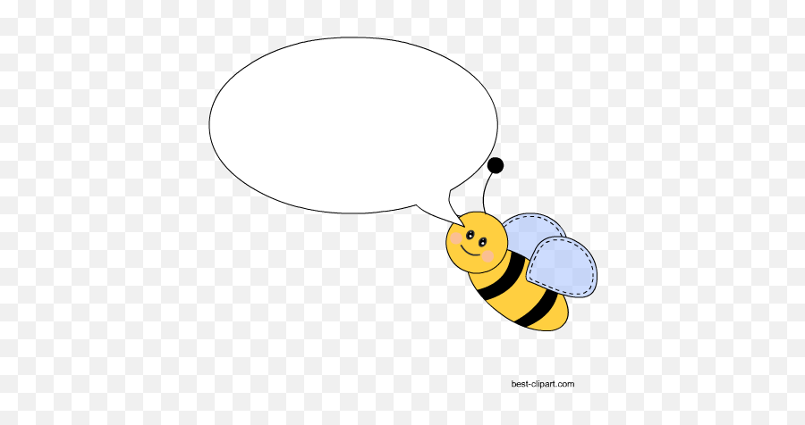 Free Honey Bee And Beehive Clip Ar - Clip Art Emoji,Speech Balloon Emoji