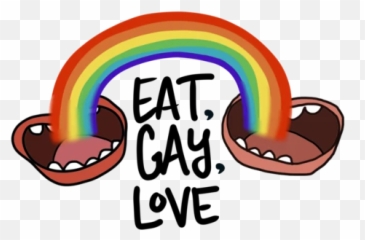 Eat Gay Love - Our Back Pockets Girly Emoji,Gay Emojis
