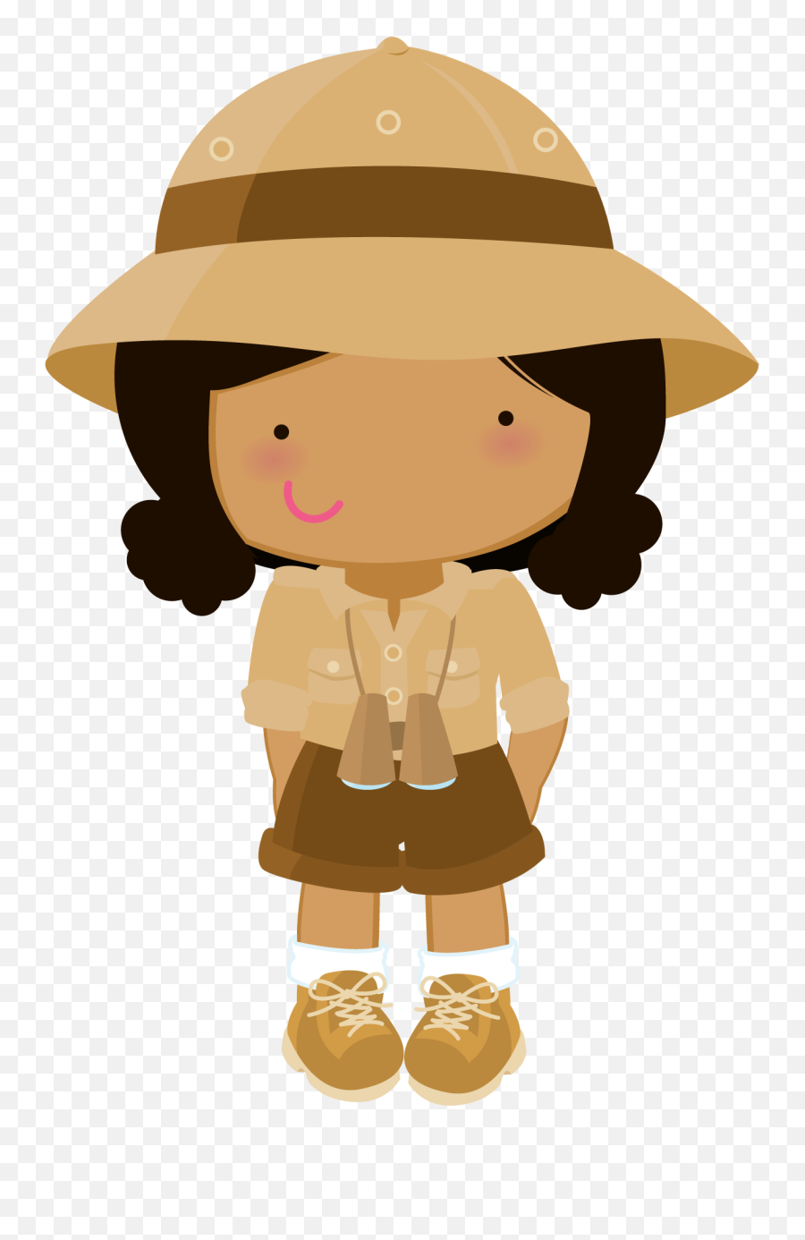 Safari Ii - Niños Safari Dibujos Hd Png Download Fedora Safari Hat Cartoon Png Emoji,Fedora Emoji