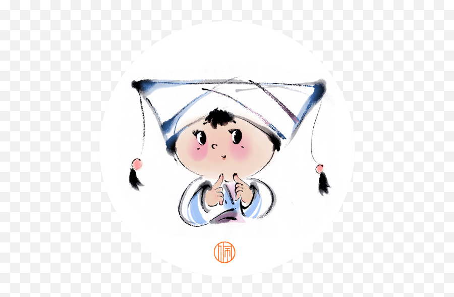 China Doll Stickers - Happy Emoji,Doll Emoji