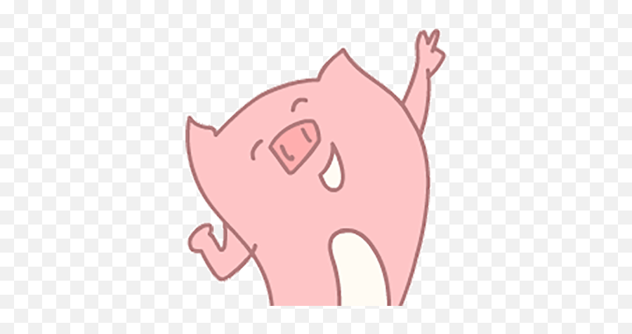 Emoticon - Cartoon Emoji,Piggy Emoticon