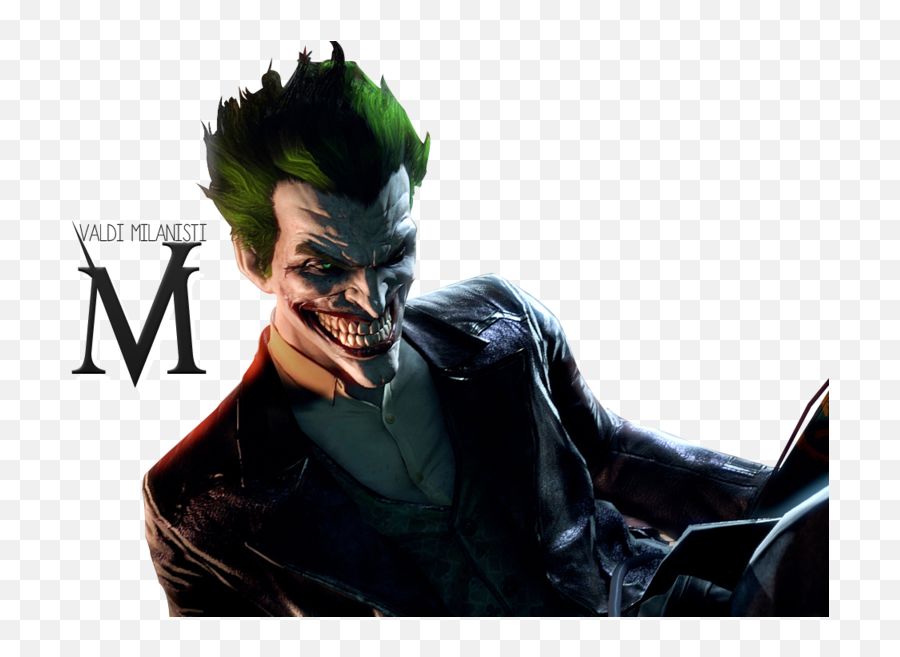 Joker Png - Batman Arkham Origins Joker Emoji,Harley Quinn Emoji