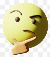 Transparent Emotes Background Picture - Transparent Background Think Gif Animation Emoji,Edgy Emojis