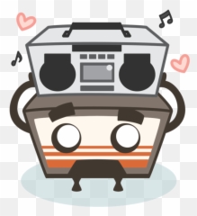 Max Cassette Lindsey - Clip Art Emoji,Cassette Tape Emoji