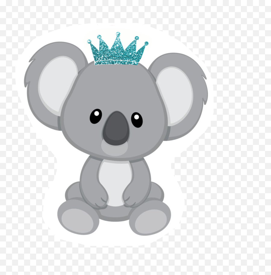 Prince Koala Bear Crown Son Dad Family - Cute Koala Clip Art Emoji,Koala Bear Emoji