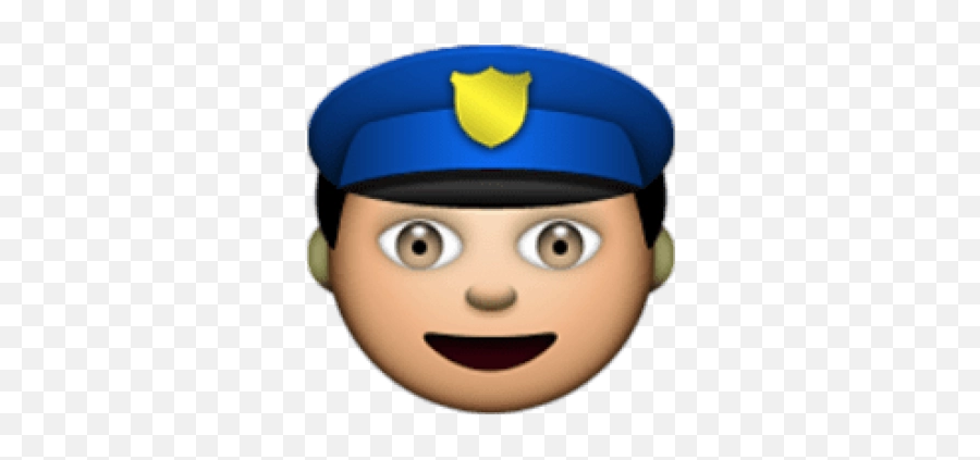 Png Ios - Policeman Emoji,Officer Emoji