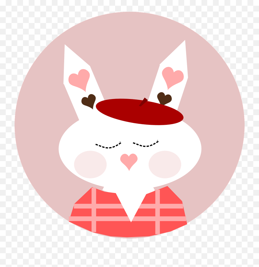 Bunny Rabbit Hearts Pink Love Emoji,Emoji Rabbit And Egg