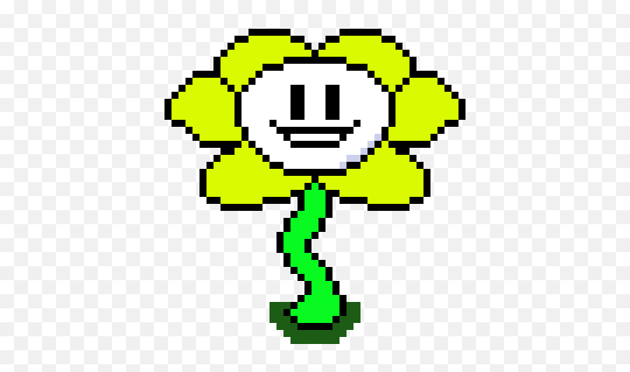 Flowey Undertale Png Picture - Undertale Flower Emoji,Steam Emoticon Art Maker
