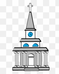 Emoji Clipart Church Emoji Church Transparent Free For - Transparent Background Catholic Church Clipart,Religious Emoji
