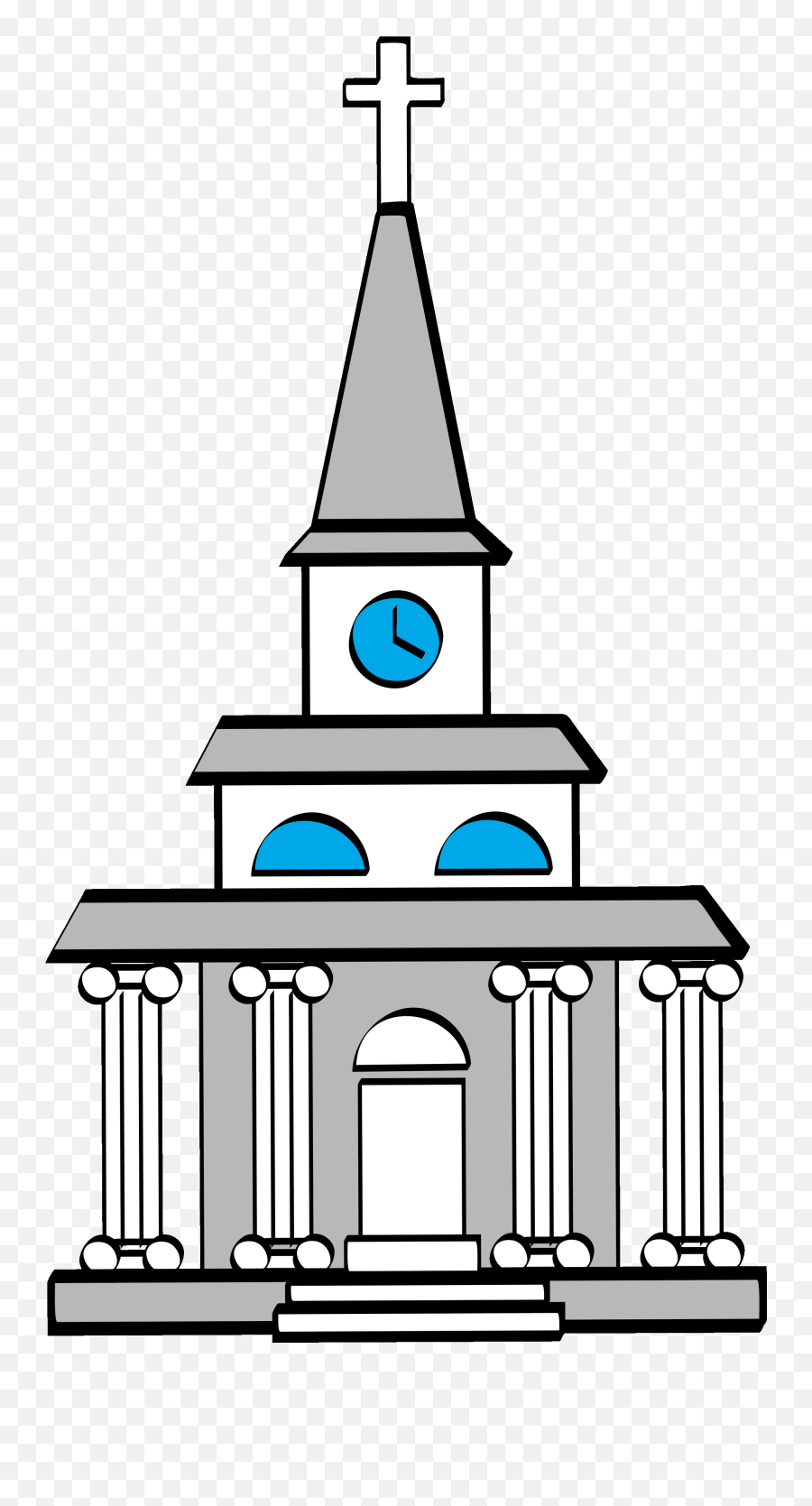 Emoji Clipart Church Emoji Church Transparent Free For - Transparent Background Catholic Church Clipart,Religious Emoji