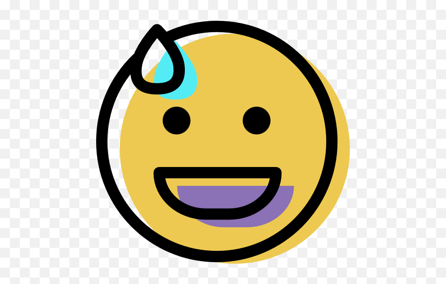 Happy 6 Emoticon Emo Free Icon Of - Café Agape Emoji,6 Emoticon