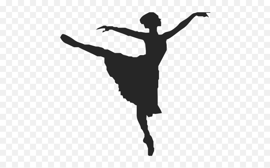 Ballerina Logo - Dance Clipart Black And White Emoji,Dance Emoji