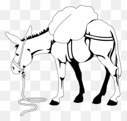 Clip Art Donkey Clipart - Donkey Clipart Black And White Emoji,Donkey Emoji Download