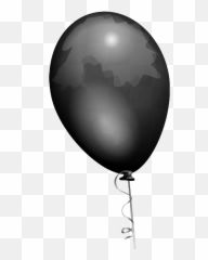 Ftestickers Black Balloon Objects - Balloon Clip Art Emoji,Black Balloon Emoji