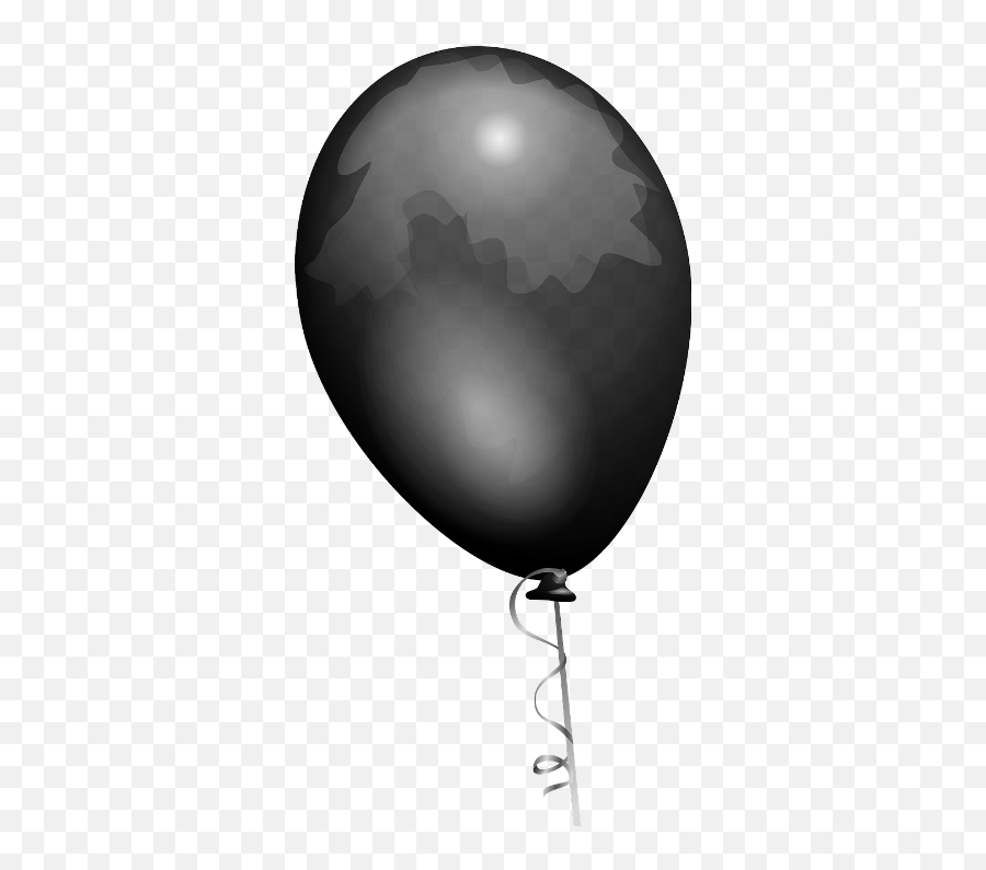 Ftestickers Black Balloon Objects - Balloon Clip Art Emoji,Black Balloon Emoji