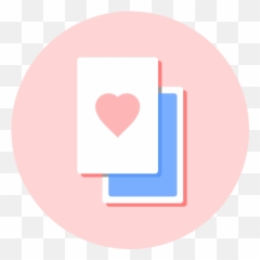 Gnome aisleriot Icon Macaron Iconset Goescat - Heart Emoji