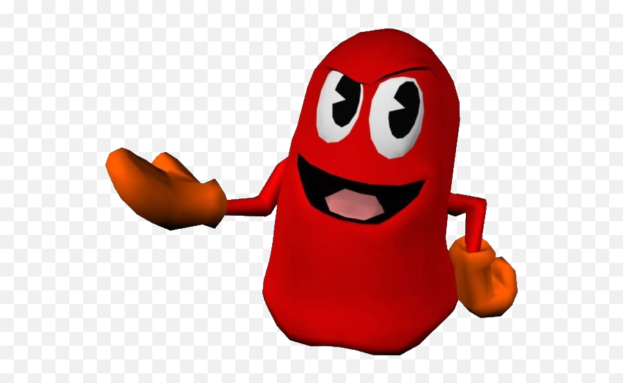 Download Red Pacman Ghost - Pac Man World Blinky Emoji,Pac Man Emoji