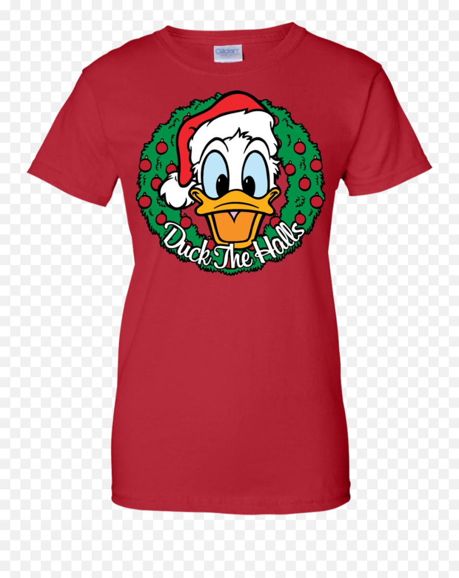 Donald Duck The Halls T Shirt Hoodie Emoji,Emoji Christmas Sweater