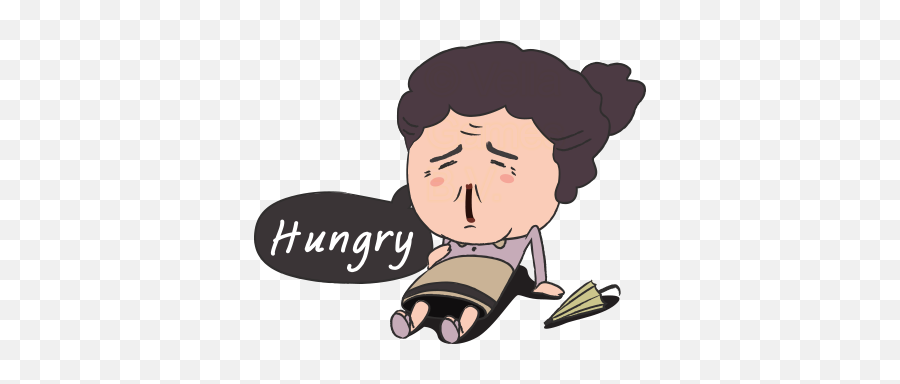 Grumpy Grandma - Sticker Pack By Edb Group Cartoon Emoji,Cranky Emoji