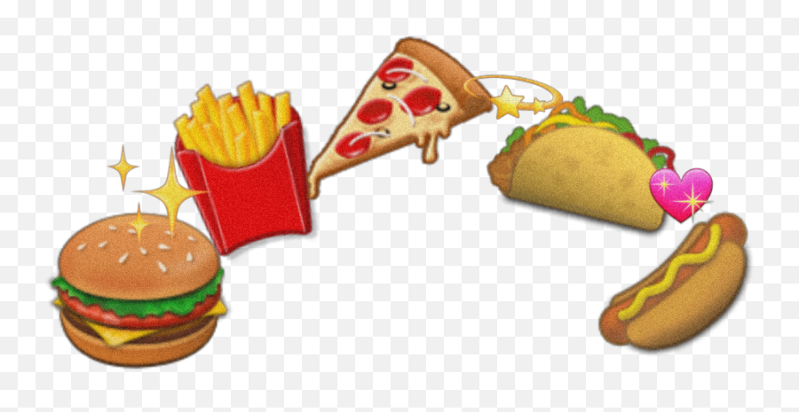 Aesthetic Emoji Emojis Sticker - Hamburger Bun,Food Emojis