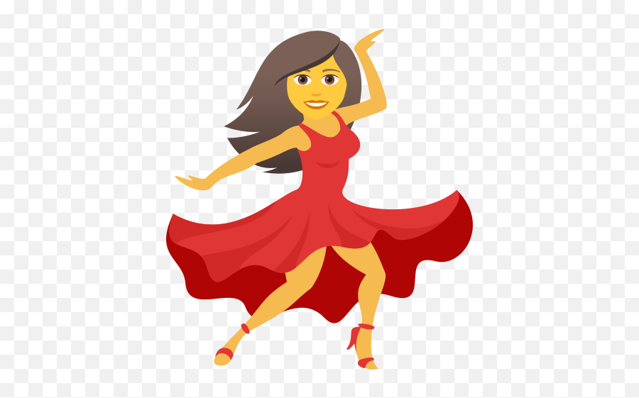 Emoji Woman Dancing To - Shake Your Body Gif For Kids,Dancer Emoji