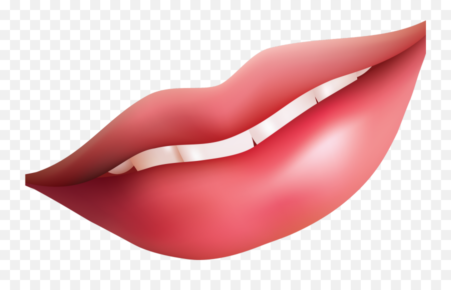 Mouth Clipart Childrenu0027s - Png Lips Transparent Png Full Cartoon Image Of Lip Emoji,Lips Emoji Png