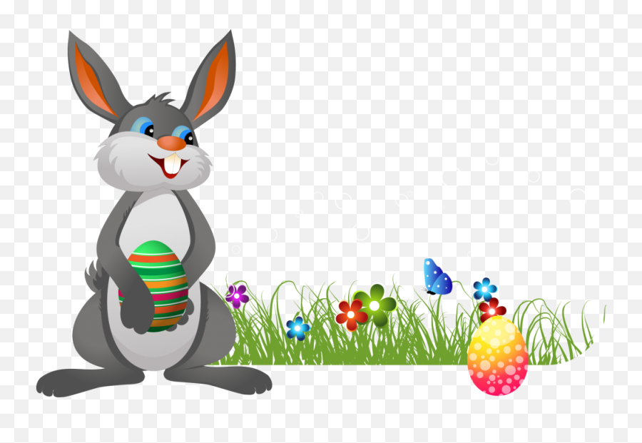 Download Easter Bunny Png - Easter Bunny Png Transparent Emoji,Easter Emoji
