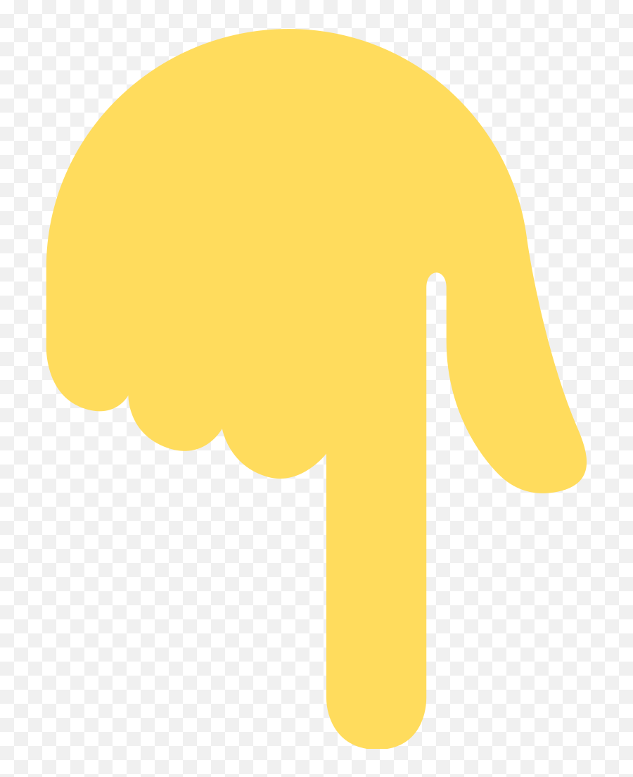 Twemoji2 1f447 - Hand Down Emoji,Elephant Emoji